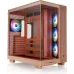 Корпус Thermaltake View 380 XL TG ARGB Gravel Sand коричневый без БП ATX 5x120mm 2x140mm 2xUSB3.0 audio bott PSU
