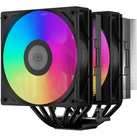 Устройство охлаждения(кулер) PcCooler RT620 ARGB Soc-AM5/AM4/1151/1200/2066/1700 черный 4-pin 28-32dB Al+Cu 265W Ret (RT620-BKAWXX-GL)