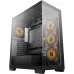 Корпус Deepcool CG580 4F черный без БП ATX 6x120mm 3x140mm 2xUSB3.0 audio bott PSU