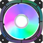 Вентилятор для корпуса Formula Nulight 12BK RGB 120х120x25 черный 3-pin 4-pin (Molex) 19.06дБ (NULIGHT 12BK FR) Ret
