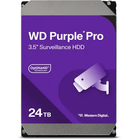 Жесткий диск WD SATA-III 24TB WD240PURP Surveillance Purple Pro (7200rpm) 512Mb 3.5"