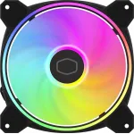 Вентилятор для корпуса Cooler Master MasterFan MF140 Halo2 ARGB 140х140x25 черный 4-pin 27дБ (MFL-B4DN-16NP2-R2) Ret Вентилятор для корпуса Cooler Master MasterFan MF140 Halo2 ARGB 140х140x25 черный 4-pin 27дБ (MFL-B4DN-16NP2-R2) Ret