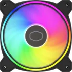 Вентилятор для корпуса Cooler Master MasterFan MF120 Halo2 ARGB 120х120x25 черный 4-pin 27дБ (MFL-B2DN-21NP2-R2) Ret Вентилятор для корпуса Cooler Master MasterFan MF120 Halo2 ARGB 120х120x25 черный 4-pin 27дБ (MFL-B2DN-21NP2-R2) Ret