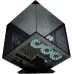 Корпус Azza CUBE PLUS черный без БП ATX 6x120mm 2xUSB3.0 audio bott PSU