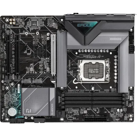 Материнская плата Gigabyte B860 EAGLE WIFI6E Soc-1851 Intel B860 4xDDR5 ATX AC`97 8ch(7.1) 2.5Gg RAID+HDMI+DP