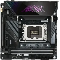 Материнская плата Gigabyte Z890I AORUS ULTRA Soc-1851 Intel Z890 2xDDR5 mini-ITX AC`97 8ch(7.1) 2.5Gg RAID+HDMI+DP Материнская плата Gigabyte Z890I AORUS ULTRA Soc-1851 Intel Z890 2xDDR5 mini-ITX AC`97 8ch(7.1) 2.5Gg RAID+HDMI+DP