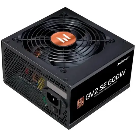 Блок питания Zalman ATX 600W ZM600-GV2SE 80+ bronze (20+4pin) 120mm fan 6xSATA RTL