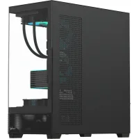 Корпус Formula Crystal Z2 Plus FR черный без БП ATX 5x120mm 1xUSB2.0 2xUSB3.0 1xUSB3.1 audio bott PSU