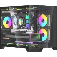 Корпус Formula Crystal Z6M Floe черный без БП ATX 4x120mm 2xUSB3.0 audio bott PSU Корпус Formula Crystal Z6M Floe черный без БП ATX 4x120mm 2xUSB3.0 audio bott PSU