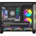 Корпус Formula Crystal Z9ML Floe черный без БП mATX 1xUSB3.0 1xUSB3.1 audio bott PSU