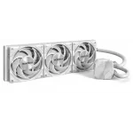 Система водяного охлаждения Montech HyperFlow Silent 360 Soc-AM5/AM4/1200/1700/1851 белый 4-pin 24.8dB Al 360W Ret (HS360WH)