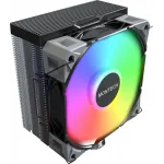 Устройство охлаждения(кулер) Montech NX400 ARGB Soc-AM5/AM4/1200/1700/1851 черный 4-pin 34.17dB Al+Cu 220W 874gr Ret (NX400ARGBBK)