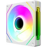 Вентилятор для корпуса Bloody CF-12 LCD ARGB 120х120x25 белый 4-pin 32дБ (упак.:1шт) (CF-12-ARGB120-WH) Ret