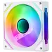 Вентилятор для корпуса Bloody CF-12 LCD ARGB 120х120x25 белый 4-pin 32дБ (упак.:1шт) (CF-12-ARGB120-WH) Ret