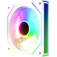 Вентилятор для корпуса Bloody CF-11 LCD ARGB 120х120x25 белый 4-pin 32дБ (упак.:1шт) (CF-11-ARGB120-WH) Ret