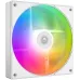 Вентилятор для корпуса ID-Cooling AS-140-ARGB-W ARGB 140х140x25 белый 4-pin 24.9дБ Ret
