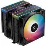Устройство охлаждения(кулер) Deepcool AG620 Bk V2 ARGB Soc-AM5/AM4/1200/1700/1851 черный 4-pin 15-29dB Al+Cu 260W 1330gr Ret (R-AG620-BKAMMN-GJD)