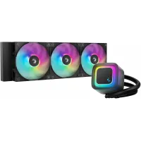 Система водяного охлаждения Deepcool LE360 V2 ARGB Soc-AM5/AM4/1200/1700/1851 черный 4-pin 19-31.6dB Al 250W 1632gr Ret (R-LE360-BKAMMC-G-2)