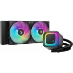 Система водяного охлаждения Deepcool LE240 V2 ARGB Soc-AM5/AM4/1200/1700/1851 черный 4-pin 28.2-31.6dB Al 220W 1359gr Ret (R-LE240-BKAMMC-G-2)