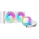 Система водяного охлаждения Deepcool LE240 V2 Soc-AM5/AM4/1200/1700/1851 белый 4-pin 28.2-31.6dB Al 220W 1359gr Ret (R-LE240-WHAMMN-G-2)