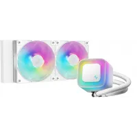 Система водяного охлаждения Deepcool LE240 V2 Soc-AM5/AM4/1200/1700/1851 белый 4-pin 28.2-31.6dB Al 220W 1359gr Ret (R-LE240-WHAMMN-G-2) Система водяного охлаждения Deepcool LE240 V2 Soc-AM5/AM4/1200/1700/1851 белый 4-pin 28.2-31.6dB Al 220W 1359gr Ret (R-LE240-WHAMMN-G-2)