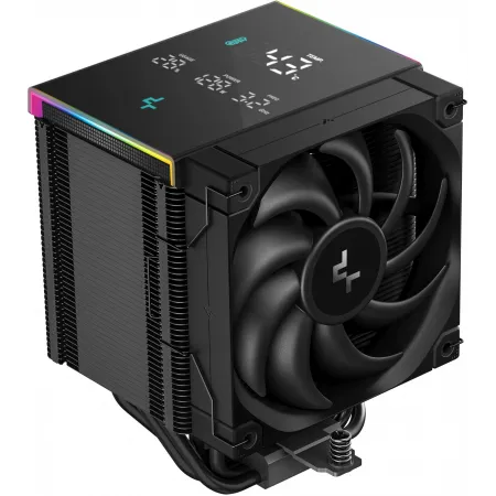 Устройство охлаждения(кулер) Deepcool AK500 Digital Pro ARGB Soc-AM5/AM4/1200/1700/1851 черный 4-pin 25dB Al+Cu LCD 240W 1346gr Ret (R-AK500-BKAPMN-G)