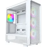 Корпус Montech X5 белый без БП ATX 4x120mm 1xUSB2.0 1xUSB3.0 1xUSB3.1 audio bott PSU