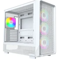 Корпус Montech X5 белый без БП ATX 4x120mm 1xUSB2.0 1xUSB3.0 1xUSB3.1 audio bott PSU