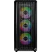 Корпус Montech X5 черный без БП ATX 4x120mm 1xUSB2.0 1xUSB3.0 audio bott PSU