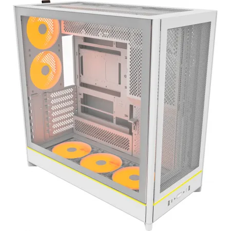 Корпус Montech HS01 PRO белый без БП ATX 5x120mm 2xUSB3.0 1xUSB3.1 audio