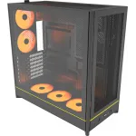 Корпус Montech HS01 PRO черный без БП ATX 5x120mm 2xUSB3.0 1xUSB3.1 audio
