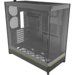Корпус Montech HS02 черный без БП ATX 4x140mm 2xUSB3.0 1xUSB3.1 audio bott PSU