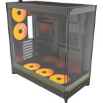 Корпус Montech HS02 PRO черный без БП ATX 4x140mm 2xUSB3.0 audio bott PSU