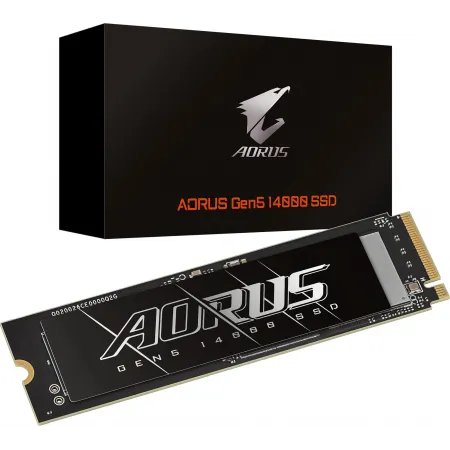 Накопитель SSD Gigabyte PCIe 5.0 x4 4000GB AG514K4TB Aorus Gen5 14000 M.2 2280