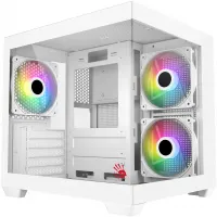 Корпус Bloody CC-121 белый без БП mATX 7x120mm 1xUSB2.0 1xUSB3.0 audio Корпус Bloody CC-121 белый без БП mATX 7x120mm 1xUSB2.0 1xUSB3.0 audio