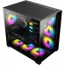 Корпус Bloody CC-122 черный без БП ATX 10x120mm 1xUSB2.0 1xUSB3.0 audio