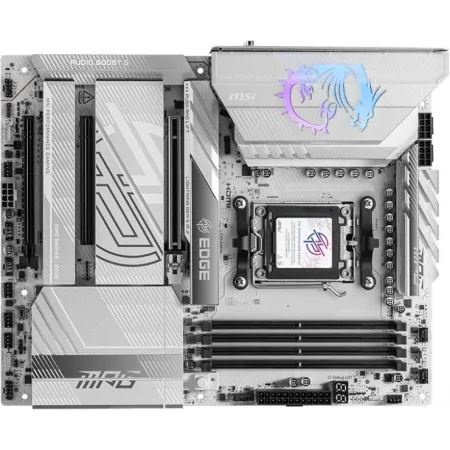 Материнская плата MSI MPG X870E EDGE TI WIFI SocketAM5 AMD X670 4xDDR5 ATX AC`97 8ch(7.1) 5Gigabit RAID+HDMI
