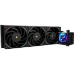 Система водяного охлаждения Thermalright Elite Vision 360 ARGB Soc-AM5/AM4/1200/1700/1851 черный 4-pin 27.7dB Al LCD Ret (E-VISION-360-BL-ARGB)