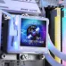 Система водяного охлаждения Thermalright Elite Vision 360 ARGB Soc-AM5/AM4/1200/1700/1851 белый 4-pin 27.7dB Al LCD Ret (E-VISION-360-WH-ARGB)