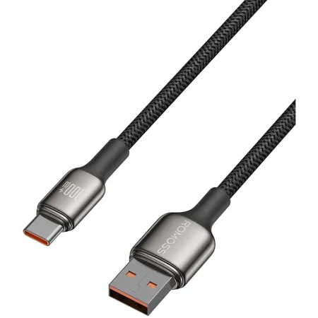 Кабель Romoss CB303A 1746962 USB (m)-USB Type-C (m) 2м черный