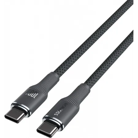 Кабель Romoss CB3224 1746964 USB Type-C (m)-USB Type-C (m) 1.2м серый