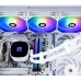 Система водяного охлаждения Thermalright Frozen Horizon 360 V2 ARGB Soc-AM5/AM4/1200/1700/1851 белый 4-pin 29.5dB Al Ret (F-HORIZON-360-WH-V2)
