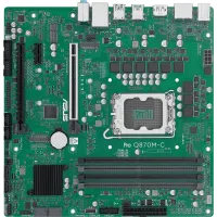 Материнская плата Asus PRO Q870M-C-CSM Soc-1851 Intel Q870 4xDDR5 mATX AC`97 8ch(7.1) GbLAN RAID+HDMI+DP