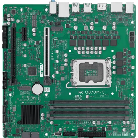 Материнская плата Asus PRO Q870M-C-CSM Soc-1851 Intel Q870 4xDDR5 mATX AC`97 8ch(7.1) GbLAN RAID+HDMI+DP