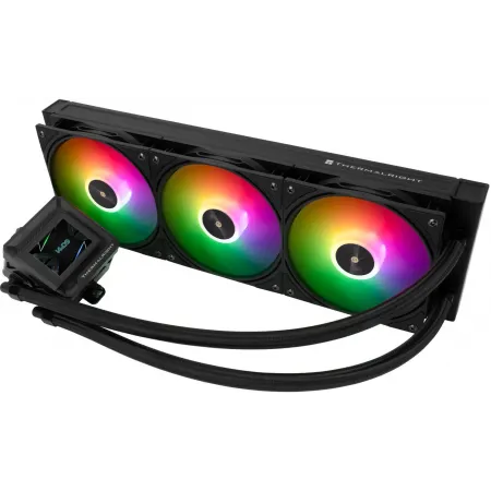 Система водяного охлаждения Thermalright Frozen Warframe SE 360 ARGB Soc-AM5/AM4/1151/1200/2066/2011/1700 черный 4-pin 29.8dB Al LCD Ret (F-WFRAME-SE-360-BL-ARGB)