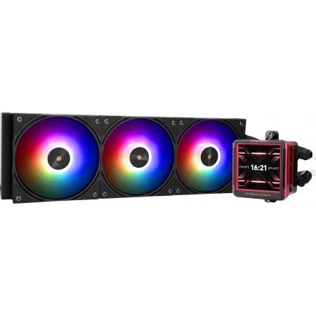 Система водяного охлаждения Thermalright Frozen Warframe ULTRA 360 ARGB Soc-AM5/AM4/1151/1200/2066/2011/1700 черный 4-pin 29.6dB Al LCD Ret (F-WFRAME-ULT-360-BL-ARGB)