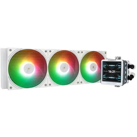 Система водяного охлаждения Thermalright Frozen Warframe ULTRA 360 ARGB Soc-AM5/AM4/1151/1200/2066/2011/1700 белый 4-pin 29.6dB Al LCD Ret (F-WFRAME-ULT-360-WH-ARGB)