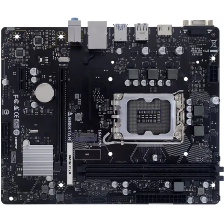 Материнская плата Biostar H610MHC 2.0 Soc-1700 Intel H610 2xDDR4 mATX AC`97 8ch(7.1) GbLAN RAID+VGA+HDMI