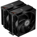Устройство охлаждения(кулер) PcCooler RT620 Digital BK Soc-AM5/AM4/1151/1200/2066/1700 черный 4-pin 34.9dB Al+Cu LCD 265W Ret (RT620-BKNWYL-GL)