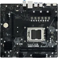 Материнская плата Biostar B650MS2-E SocketAM5 AMD B650 2xDDR5 mATX AC`97 8ch(7.1) 2.5Gg RAID+HDMI+DP